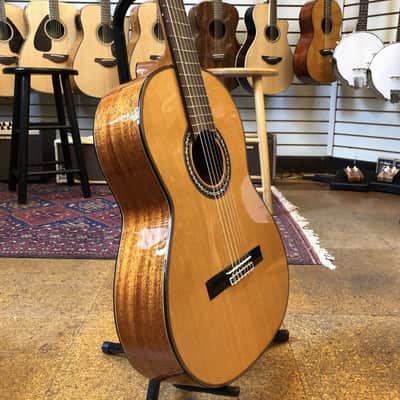 Cordoba C9 Parlor Canadian Cedar/Mahogany 7/8 size Nylon String Acoustic w/Hard Case image 2