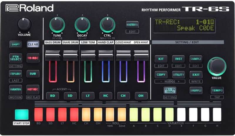 Roland TR6S Rhythm Performer Drum Machine image 1