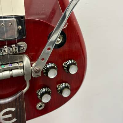 Epiphone Crestwood Custom 1961 - Cherry image 8