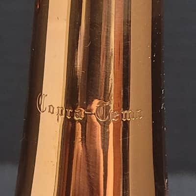 Getzen SUPER DELUXE TRUMPET -Copra -COPPER-BELL , Mouthpiece 3 Mutes & Original Case image 12
