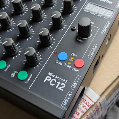 Fader Fox PC12 USB MIDI Pot Controller + Markable Faceplate and Accessories image 2