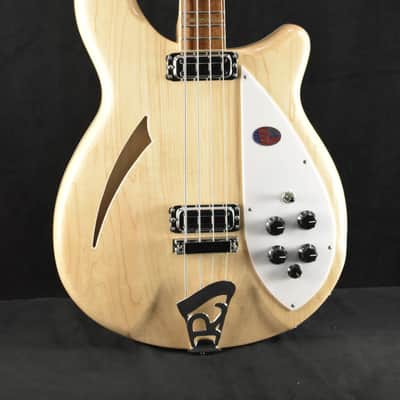 Rickenbacker 4005V Vintage Reissue Semi-Hollow Bass Guitar Mapleglo image 1