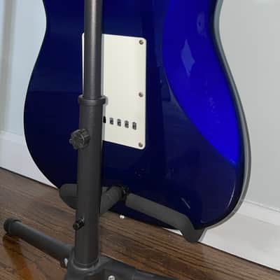Squier Affinity Series Stratocaster 21-Fret with Rosewood Fretboard 1997 - 2000 - Baltic Blue image 12