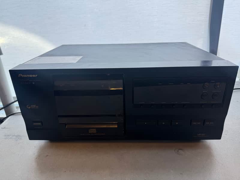 Pioneer PD-F407 Compact Disc Player 25-Disc CD-File Type Changer No Remote Works image 1