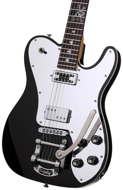 Schecter Pete Dee PT Special Electric 6 String Guitar - Glass Black image 1