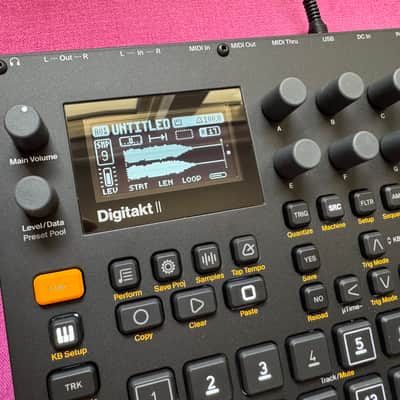 Elektron Digitakt II + Decksaver - Sampler and Sequencer image 5