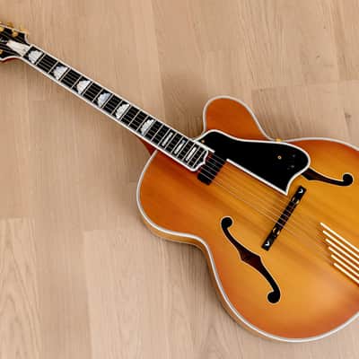 2005 Heritage Golden Eagle Archtop Guitar Sunburst w/ Benedetto Pickup, Kalamazoo USA image 14