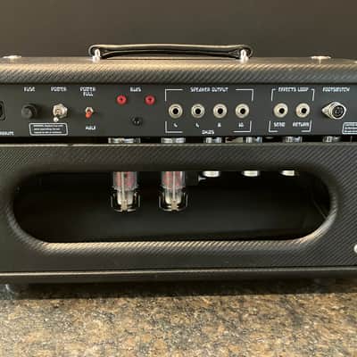 Amplified Nation WONDERLAND OVERDRIVE V2 50W HEAD 2025 - CARBON FIBER TOLEX image 3