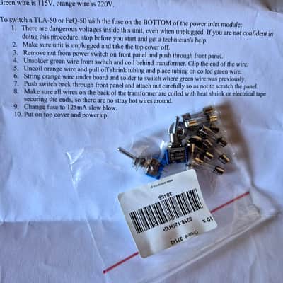 Summit Audio 2BA-221 Mic and Line Module 2010s - Silver image 13