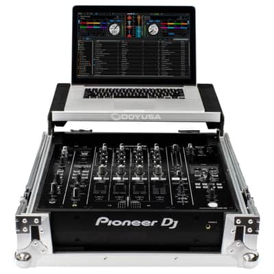 Odyssey FZGSDJMA9 - Pioneer DJ DJM-A9 Flight Case with Glide Style Laptop Platform image 2