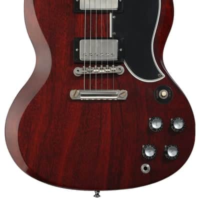 Gibson Custom 1961 Les Paul SG Standard Reissue Electric Guitar - Cherry Red VOS image 2