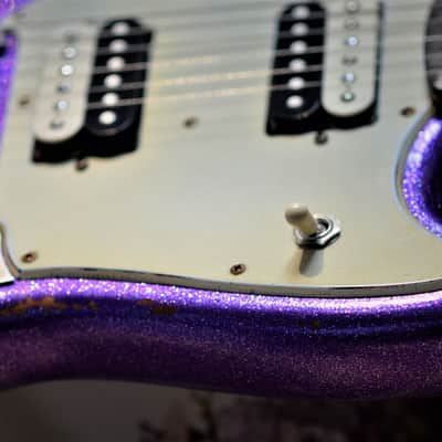 Fender Mustang American Relic Custom  2013 Purple Sparkle HH image 24