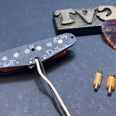 General Vintage Tone Neck pickup hand wound for Stratocaster ®️ Scatter wound Pre CBS type 60’s - Non aged image 4