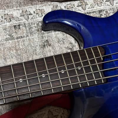 Ibanez BTB405QM-TB Standard 2001 - 2002 - Transparent Blue image 22