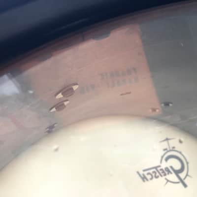 Quiet Riot - Frankie Banali's 1970s Gretsch Burgundy Sparkle "Bonham" 14/16/18/26 AUTHENTICATED image 11