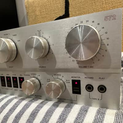 Philips AH572 high fidelity labs, fully serviced, Pre Amp amplifier vintage USA image 6