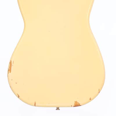 Fender Musicmaster with Rosewood Fretboard 1963 - Olympic White - Great Pre-CBS Electric Guitar - check video! image 6
