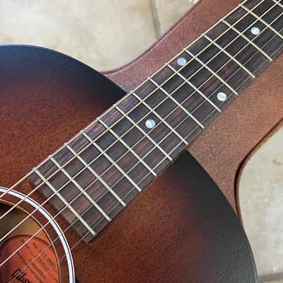 2026 Gibson LG-2 All Mahogany Acoustic Guitar Faded Vintage Sunburst image 4
