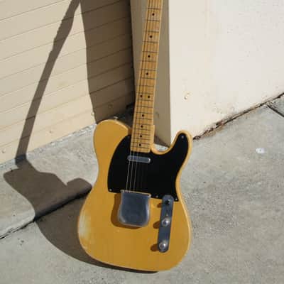 Fender '51 Nocaster & '54 Stratocaster Relic Prototype Set 1994 Blonde finish image 2