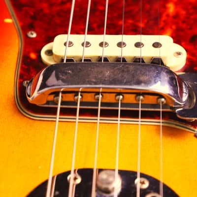Fender Jaguar 1963 - Sunburst - cool sounding and all original Pre-CBS Jaguar with original hard case - check video! image 18