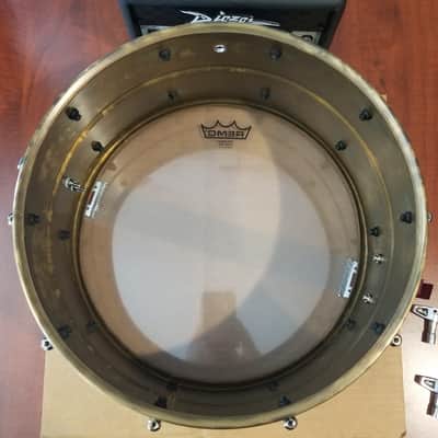 Taye Metalworks 2mm Brass Snare Drum - 14x6.5 image 12