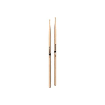 Pair of Promark Finesse 7A Maple Wood Tip Drumsticks - RBM535RW Drum Sticks image 4