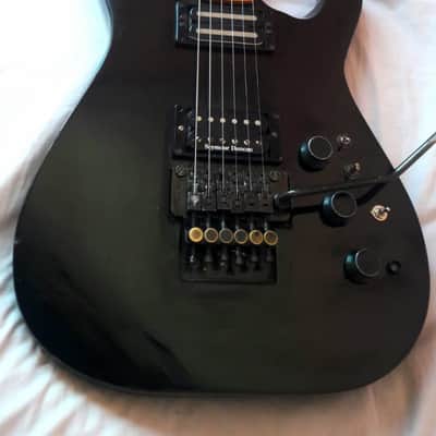 Vintage 1987 American Kramer Sustainer guitar maple neck image 1