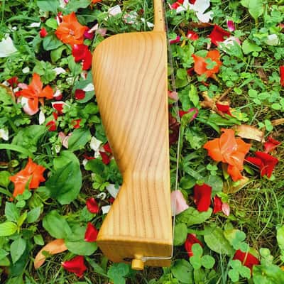 Georgian folk music instrument Panduri | String instrument Panduri | ფანდური | Fanduri image 4