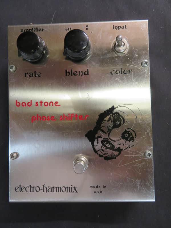 1970s Electro-Harmonix Bad Stone Analog Phase Shifter V1 "Mummy Face" image 1