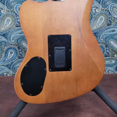 Fender Acoustasonic Standard Jazzmaster Aged Natural image 5
