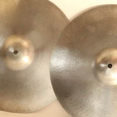 Ludwig Paiste 15" Hi-Hat Cymbals, No Waves, No bends, No Cracks, No Edge Chips / INSPECTED & TESTED image 1