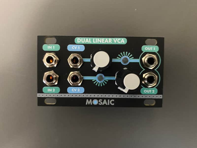 Mosaic Dual Linear VCA 1U - Black image 1