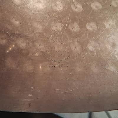 1980s Zildjian 20'' Impulse Ride Cymbal image 8