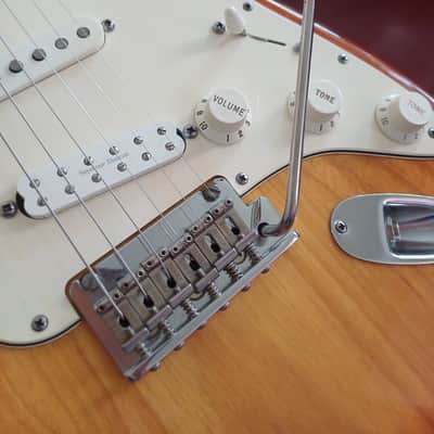 Fender American Standard Stratocaster with Maple Fretboard 2008 - 2016 - Sienna Sunburst image 10