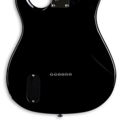 ESP LTD SN-1 HT Baritone Electric Guitar. Black image 4