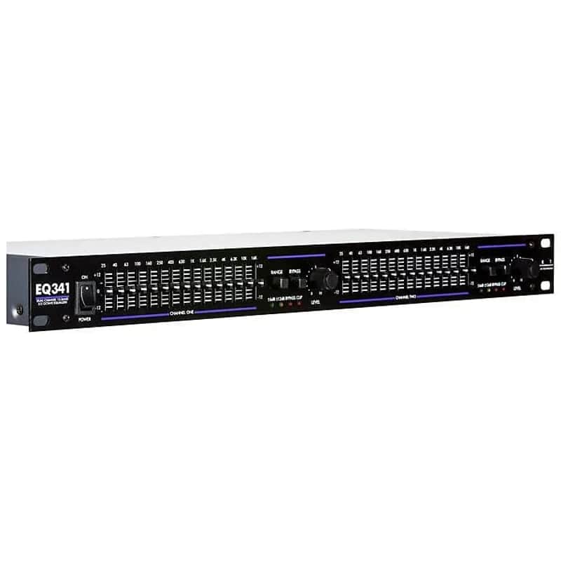 ART EQ341 Dual 15-Band Rackmount Graphic Equalizer image 1