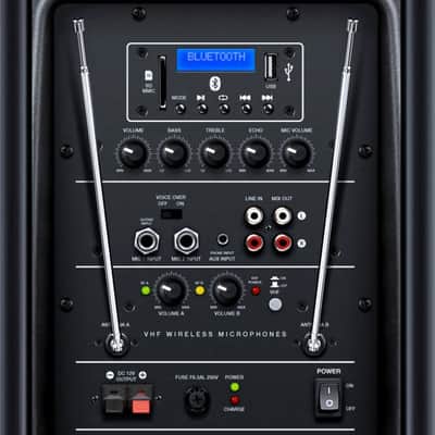 KAM RZ12A V3 Portable PA System 2020s - Black image 5