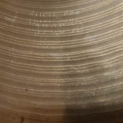 Paiste 602 Blue Label Heavy 1983 - brass image 10