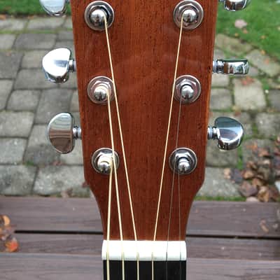 Zager Acoustic-Electric "Parlor" (Truly a 12-Fret 00-000 Size) 2020 Mahogany image 2