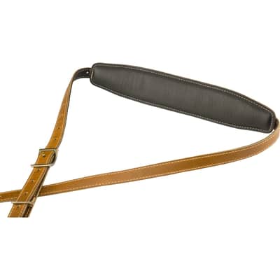 Fender Mustang Saddle Guitar Strap - Butterscotch image 3