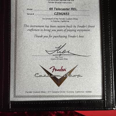 Fender Custom Shop Telecaster Pro Relic image 10