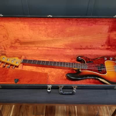 1963 Fender Precision Bass P Bass Electric Guitar Vintage image 16