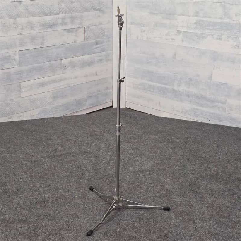 Used Vintage Ludwig Flat Base Straight Cymbal Stand - Fair image 1