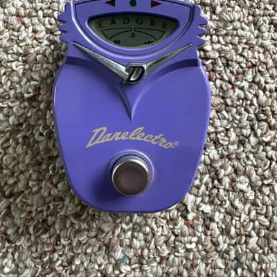 Danelectro DJ-11 Guitar Pedal Tuner - Purple image 1