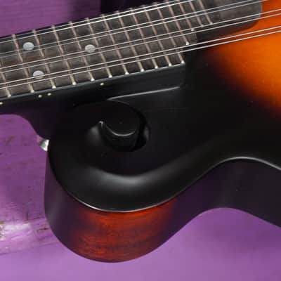 2020 Washburn M108SWK Carved F-Style Mandolin (VIDEO! Fresh Setup, Ready) image 11