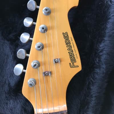 Fernandes Strat-type circa 1987 with hardshell case image 2
