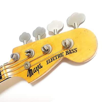 Maya Jazz Bass, Vintage Japan, Circa 1978 | Reverb
