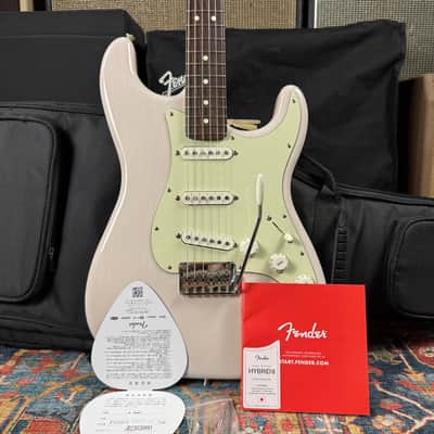 Fender Japan Hybrid II 60's Stratocaster Ash US Blond - 2023 image 2