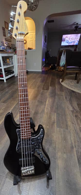 Fender American Deluxe Jazz Bass V with Rosewood Fretboard with EMG Electronics image 1