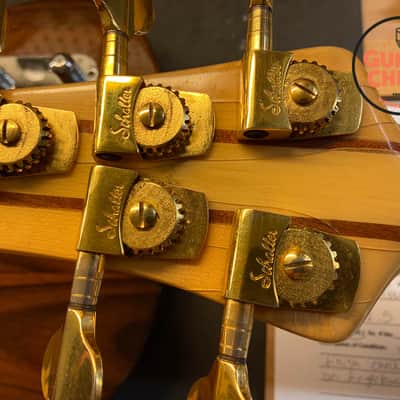 1992 Wal Mk2 5-String Fretless Bass – Walnut Facings, Ebony Board image 16